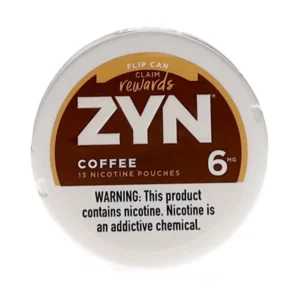 ZYN Coffee 15 Nicotine Pouches can with 3–6MG strength