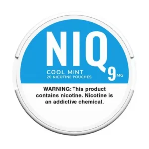 Apple Mint NIQ Nicotine Pouches in a compact tin with refreshing flavor