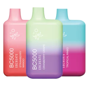 BC5000 Zero Nicotine Sampler Pack disposable vapes
