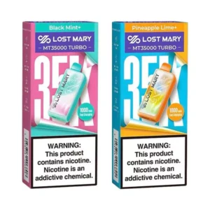 Lost Mary MT35000 Turbo Disposable Vape with 35,000 puff capacity