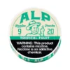 Tropical Fruit ALP Nicotine Pouches in a portable tin with bold tropical flavor